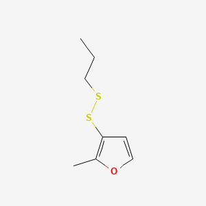 B1585792 Propyl 2-methyl-3-furyl disulfide CAS No. 61197-09-9