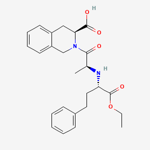 molecular formula C25H30N2O5 B1585795 奎那普利 CAS No. 85441-61-8