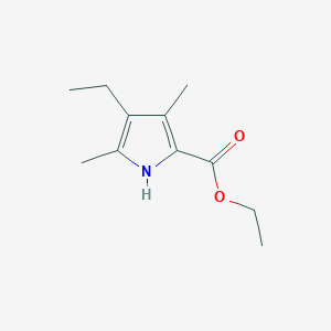 B1585819 ethyl 4-ethyl-3,5-dimethyl-1H-pyrrole-2-carboxylate CAS No. 2199-47-5