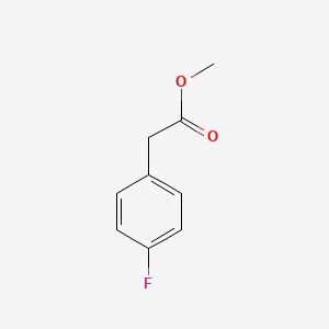 molecular formula C9H9FO2 B1585850 2-(4-氟苯基)乙酸甲酯 CAS No. 34837-84-8