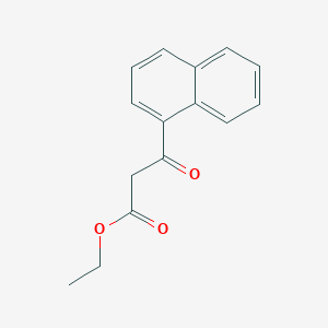 molecular formula C15H14O3 B1585875 Ethyl 3-(naphthalen-8-yl)-3-oxopropanoate CAS No. 62071-76-5