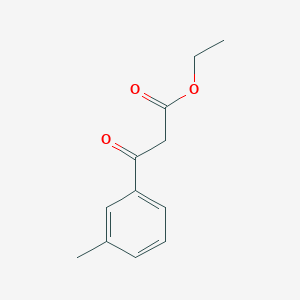 molecular formula C12H14O3 B1585876 Ethyl 3-oxo-3-(m-tolyl)propanoate CAS No. 33166-79-9