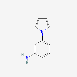 molecular formula C10H10N2 B1585884 3-(1H-吡咯-1-基)苯胺 CAS No. 89353-42-4