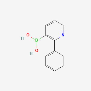 molecular formula C11H10BNO2 B1585891 2-苯基吡啶-3-硼酸 CAS No. 1029654-14-5