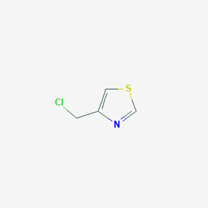 molecular formula C4H4ClNS B1585892 4-(Chloromethyl)-1,3-thiazole CAS No. 3364-76-9