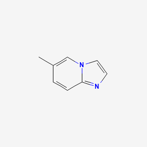 molecular formula C8H8N2 B1585894 6-甲基咪唑并[1,2-a]吡啶 CAS No. 874-38-4