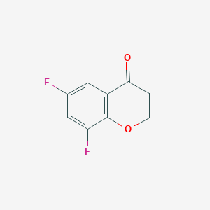 molecular formula C9H6F2O2 B1585910 6,8-二氟色满-4-酮 CAS No. 259655-01-1