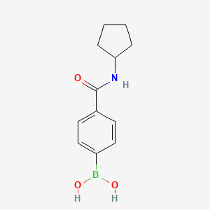B1585927 (4-(Cyclopentylcarbamoyl)phenyl)boronic acid CAS No. 850568-15-9