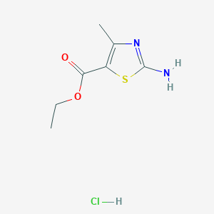 molecular formula C7H11ClN2O2S B1585936 2-氨基-4-甲基-1,3-噻唑-5-羧酸乙酯盐酸盐 CAS No. 53266-92-5