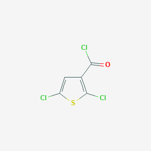 molecular formula C5HCl3OS B1585941 2,5-二氯噻吩-3-羰基氯 CAS No. 57248-14-3