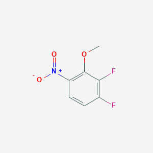 molecular formula C7H5F2NO3 B1585949 2,3-二氟-6-硝基苯甲醚 CAS No. 66684-60-4