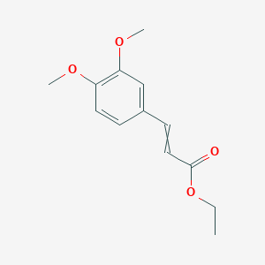 molecular formula C13H16O4 B1585959 丙烯酸乙酯-3-(3,4-二甲氧基苯基) CAS No. 20583-78-2