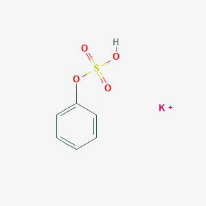molecular formula C6H6KO4S+ B158597 苯基硫酸钾 CAS No. 1733-88-6
