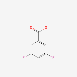 molecular formula C8H6F2O2 B1585985 甲基3,5-二氟苯甲酸酯 CAS No. 216393-55-4