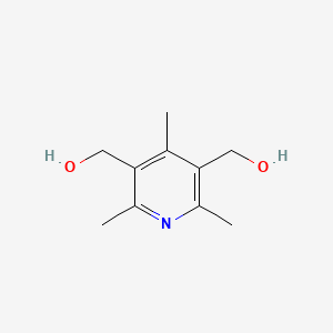 molecular formula C10H15NO2 B1585995 2,4,6-三甲基-3,5-吡啶二甲醇 CAS No. 633318-43-1