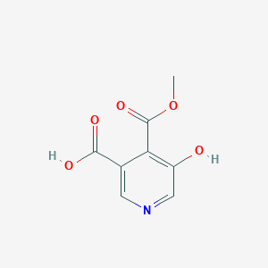 B1585996 5-Hydroxy-4-(methoxycarbonyl)nicotinic acid CAS No. 243980-03-2