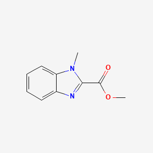 molecular formula C10H10N2O2 B1586004 1-甲基-1H-苯并[d]咪唑-2-甲酸甲酯 CAS No. 2849-92-5