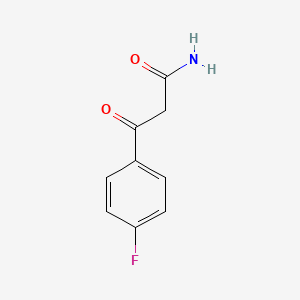 molecular formula C9H8FNO2 B1586006 3-(4-氟苯基)-3-氧代丙酰胺 CAS No. 671188-82-2