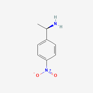 molecular formula C8H10N2O2 B1586016 (R)-1-(4-硝基苯基)乙胺 CAS No. 22038-87-5
