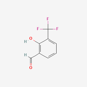 molecular formula C8H5F3O2 B1586021 2-羟基-3-(三氟甲基)苯甲醛 CAS No. 336628-67-2