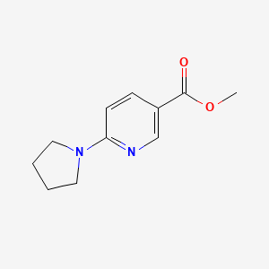 molecular formula C11H14N2O2 B1586025 6-吡咯烷酮烟酸甲酯 CAS No. 210963-94-3