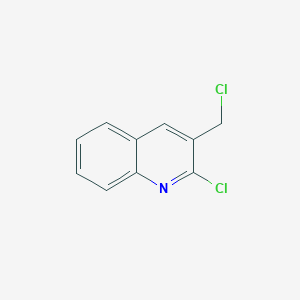 molecular formula C10H7Cl2N B1586034 2-氯-3-(氯甲基)喹啉 CAS No. 90097-52-2