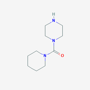 molecular formula C10H19N3O B1586054 哌嗪-1-基-哌啶-1-基-甲酮 CAS No. 41340-88-9