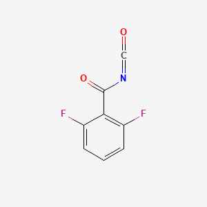 molecular formula C8H3F2NO2 B1586058 2,6-二氟苯甲酰异氰酸酯 CAS No. 60731-73-9