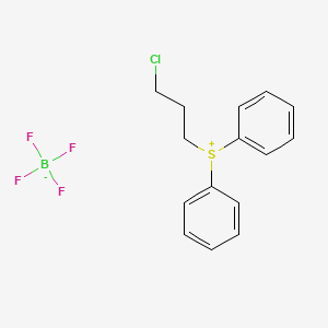 B1586073 (3-Chloropropyl)diphenylsulfonium Tetrafluoroborate CAS No. 33462-80-5