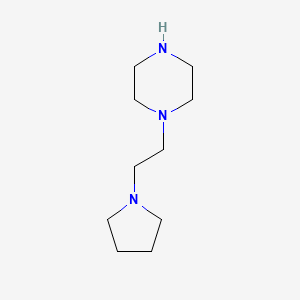 molecular formula C10H21N3 B1586076 1-(2-吡咯烷-1-基乙基)哌嗪 CAS No. 22763-69-5