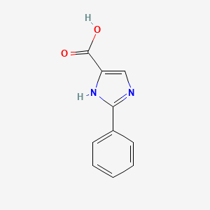 B1586077 2-Phenyl-1H-imidazole-4-carboxylic acid CAS No. 77498-98-7