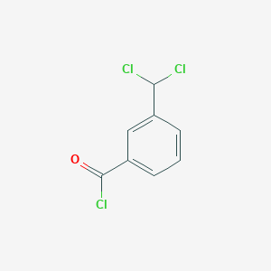 B1586108 3-(Dichloromethyl)benzoyl chloride CAS No. 36747-51-0