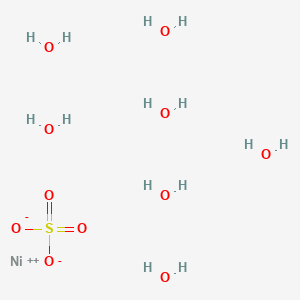 molecular formula H14NiO11S B158611 硫酸镍(II)七水合物 CAS No. 10101-98-1
