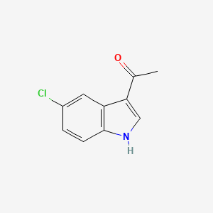 molecular formula C10H8ClNO B1586139 1-(5-氯-1H-吲哚-3-基)乙酮 CAS No. 51843-24-4