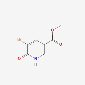 molecular formula C7H6BrNO3 B1586144 5-溴-6-羟基烟酸甲酯 CAS No. 381247-99-0