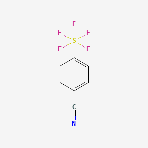 molecular formula C7H4F5NS B1586159 4-(五氟硫基)苯甲腈 CAS No. 401892-85-1