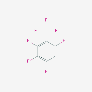 molecular formula C7HF7 B1586164 2,3,4,6-四氟苯三氟化物 CAS No. 5360-82-7