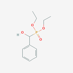 molecular formula C11H17O4P B158618 二乙基羟基(苯基)甲基膦酸酯 CAS No. 1663-55-4