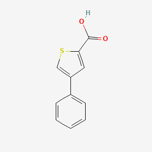 molecular formula C11H8O2S B1586181 4-Phenylthiophen-2-carbonsäure CAS No. 21676-88-0