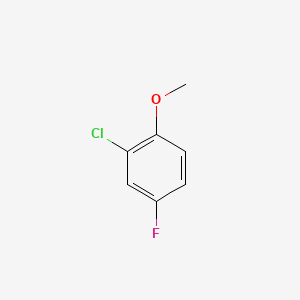 molecular formula C7H6ClFO B1586196 2-氯-4-氟苯甲醚 CAS No. 2267-25-6