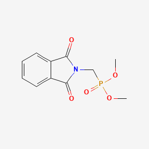 molecular formula C11H12NO5P B1586199 二甲基(邻苯二甲酰亚胺甲基)膦酸酯 CAS No. 28447-26-9