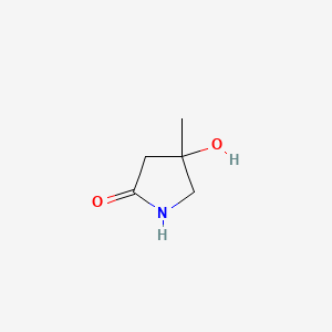 B1586202 4-Hydroxy-4-methylpyrrolidin-2-one CAS No. 53598-98-4
