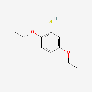 molecular formula C10H14O2S B1586238 2,5-二乙氧基硫酚 CAS No. 29236-93-9