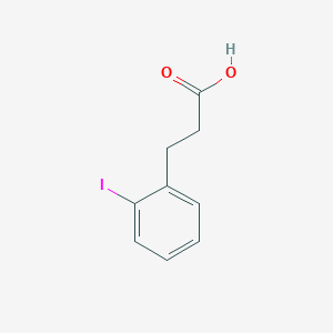 molecular formula C9H9IO2 B1586243 3-(2-碘苯基)丙酸 CAS No. 96606-95-0