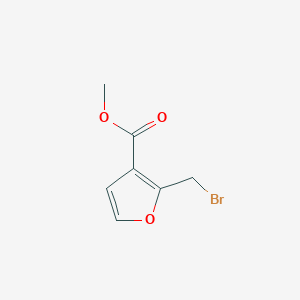 molecular formula C7H7BrO3 B1586245 2-(溴甲基)-3-呋喃甲酸甲酯 CAS No. 53020-08-9