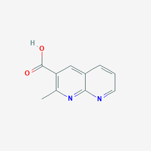 molecular formula C10H8N2O2 B1586246 2-甲基-1,8-萘啶-3-羧酸 CAS No. 387350-60-9