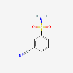 molecular formula C7H6N2O2S B1586257 3-氰基苯磺酰胺 CAS No. 3118-68-1