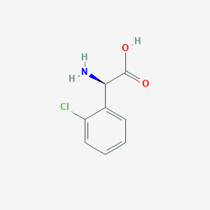 molecular formula C8H8ClNO2 B1586267 (R)-2-Amino-2-(2-chlorophenyl)acetic acid CAS No. 86169-24-6