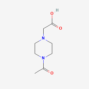 molecular formula C8H14N2O3 B1586271 (4-乙酰基哌嗪-1-基)乙酸 CAS No. 705941-45-3