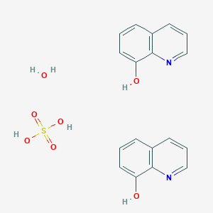 molecular formula C18H18N2O7S B1586278 8-喹啉醇半硫酸盐 CAS No. 207386-91-2